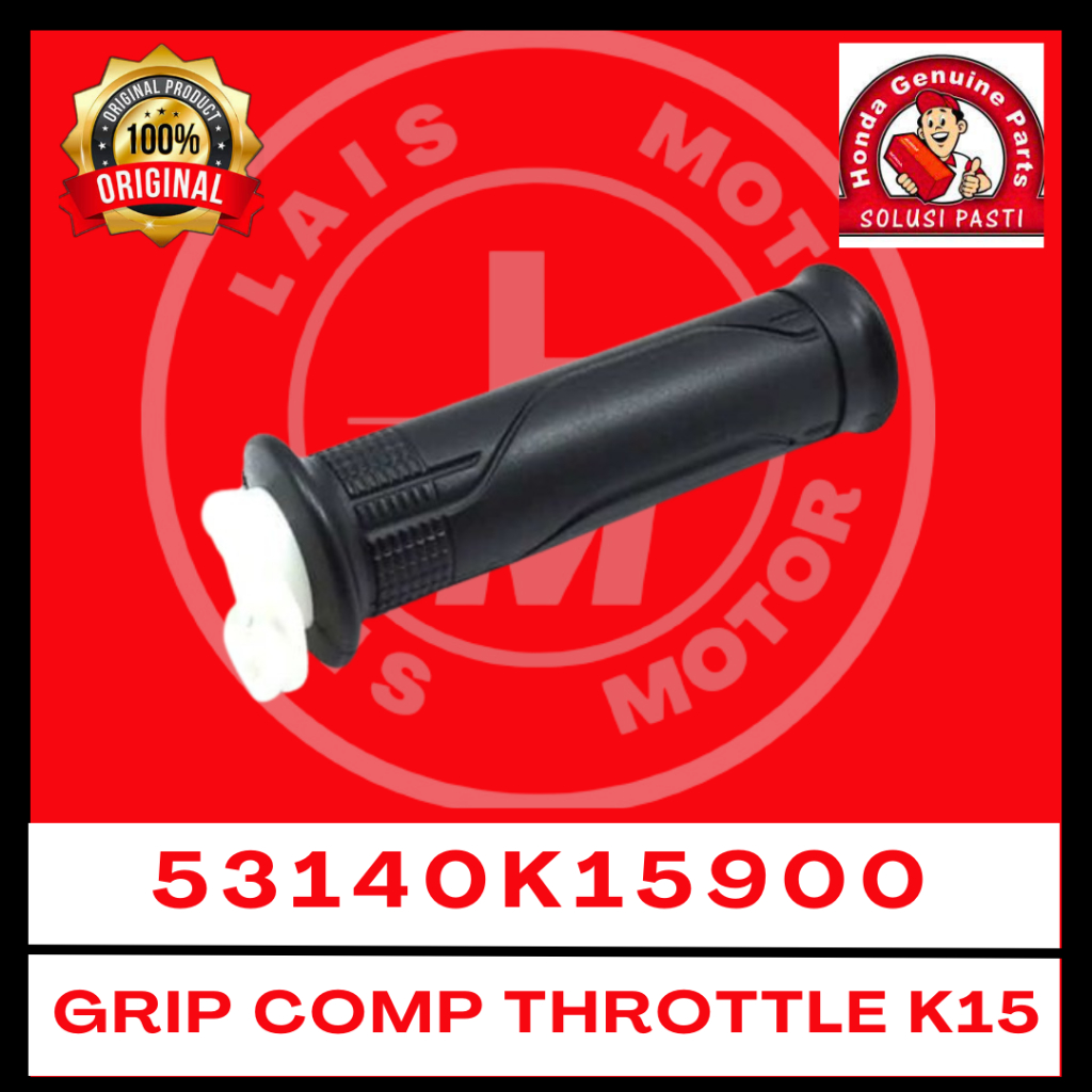 Hand Grip Kanan (Gas) K15 CB150R, Sonic 150 53140K15900 Original AHM