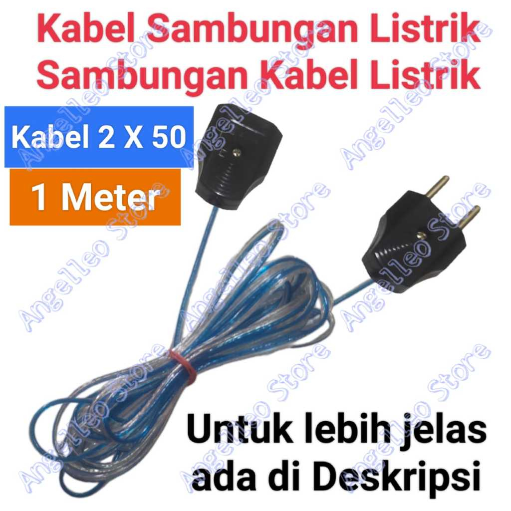 Kabel Sambungan Listrik~Sambungan Kabel Listrik~Kabel Transparan 2X50