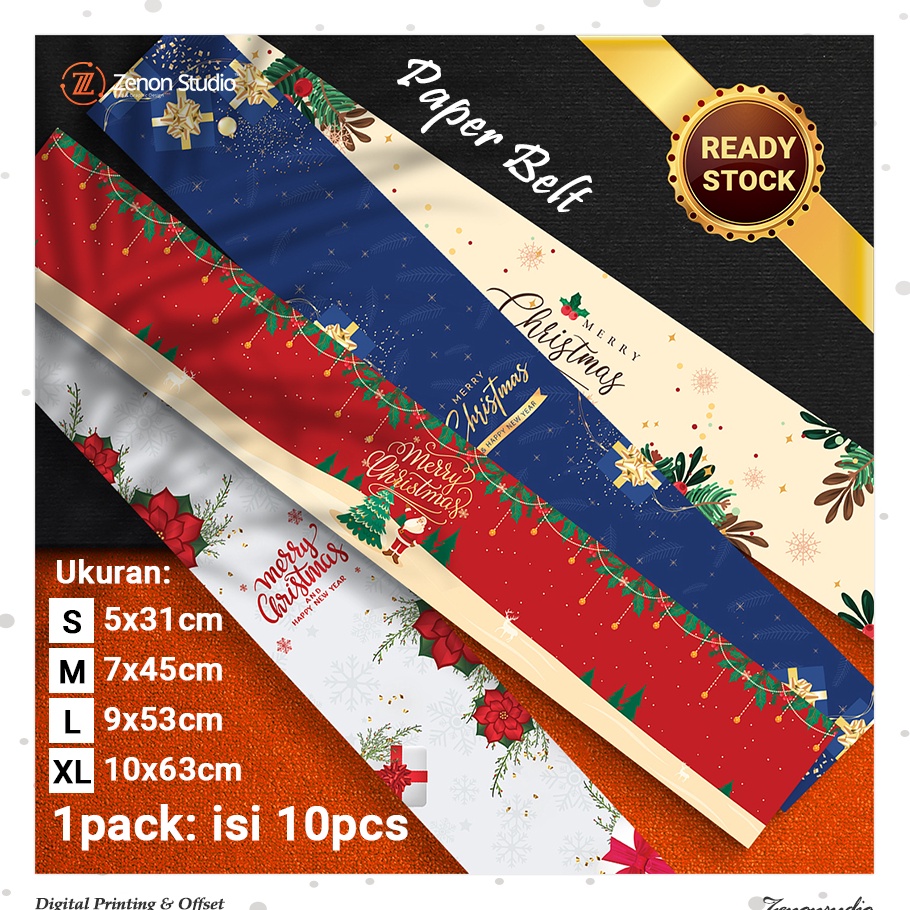 

Jelajahi Koleksi Souvenir Unik Kami Temukan yang Tepat untuk Anda 1pcs Paper Belt Natal Christmas Roll Label Xmas Kado Hadiah Ver2