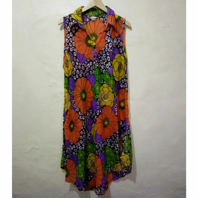 Preloved Outer Bunga Bunga // Preloved Outer Motif Bunga // Preloved Outer Corak Bunga