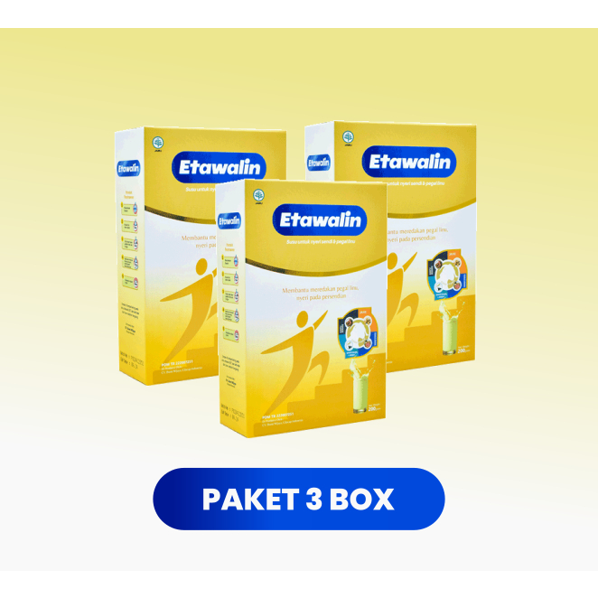 

Paket 3 Box - Susu Kambing Etawalin Asli Original Atasi Nyeri Sendi dan Tulang
