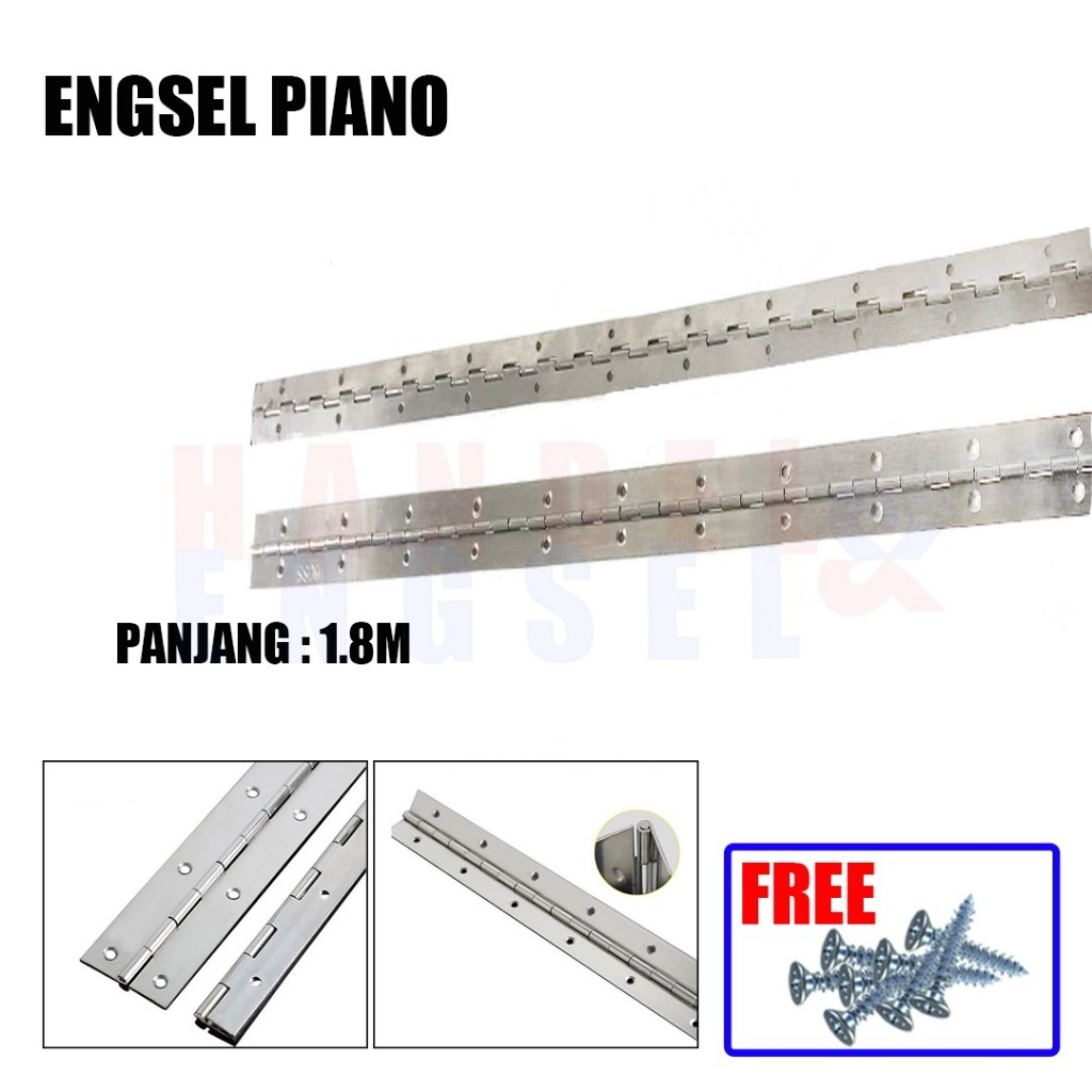 Engsel Piano 1,8 Meter Engsel Lemari