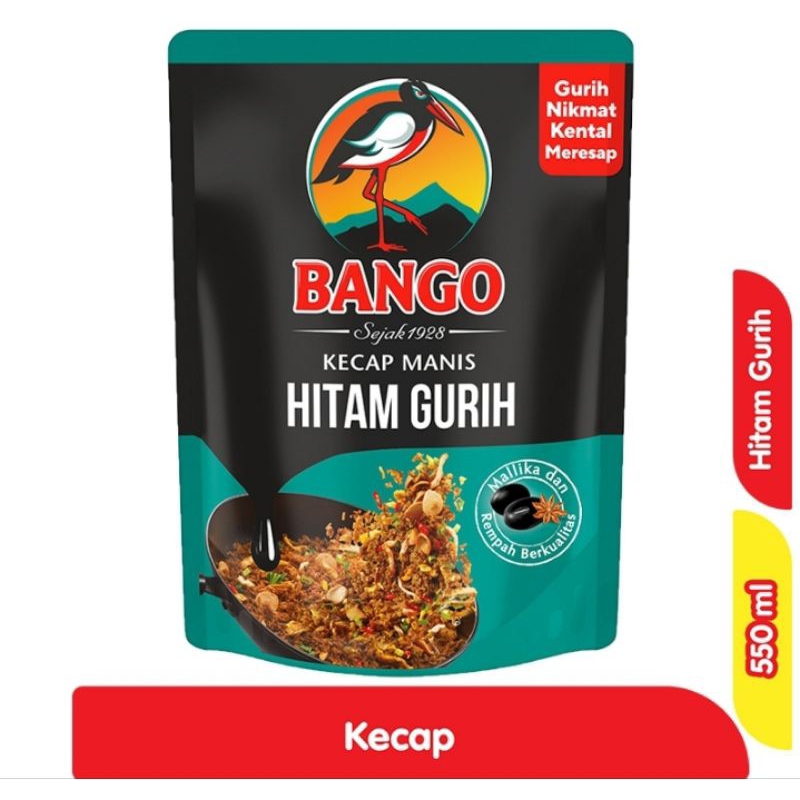 

BANGO Kecap Manis Hitam Gurih 550 ml