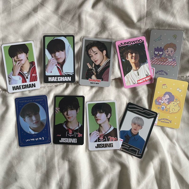 [READY] all bundle pc konsep concept haechan jisung mark jungwoo taeol yangyang jeno istj sanrio yb 