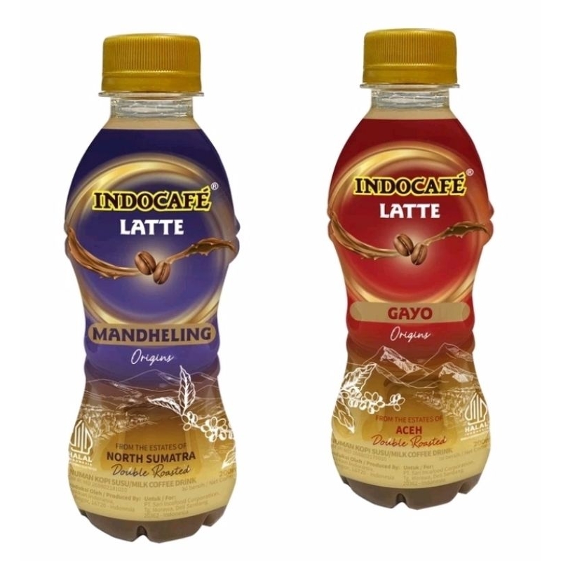 

Indocafe Latte Mandheling/Gayo Origins botol 200 ml