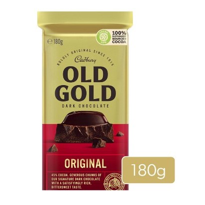 

Special Cadbury Cadbury Old Gold Original Dark Chocolate Block | 180g