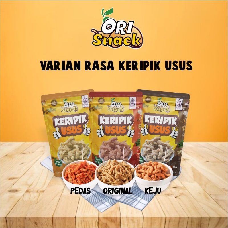 

Keripik Usus Orisnack 100 g