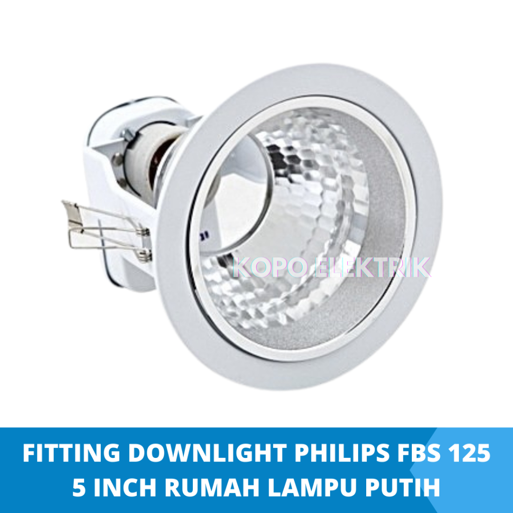 Downlight Philips FBS125 C MAX 20W E27 5"