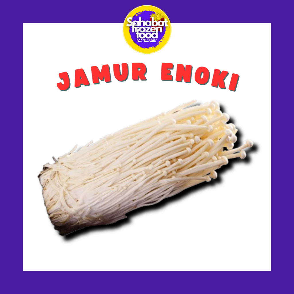 

Jamur Enoki / Jamur Jarum 100 gram
