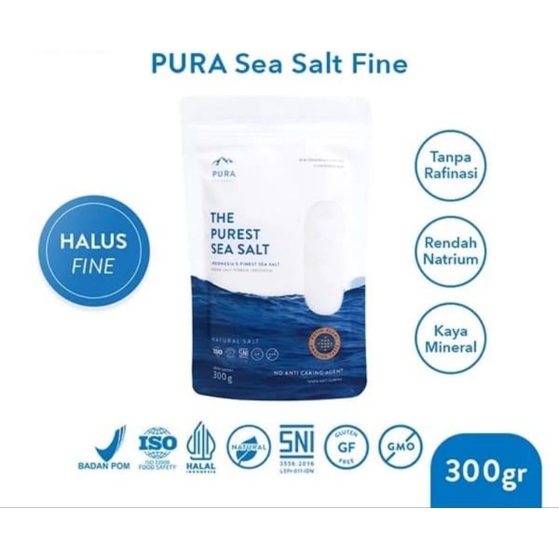 

PURA SEA SALT FINE 300 GR