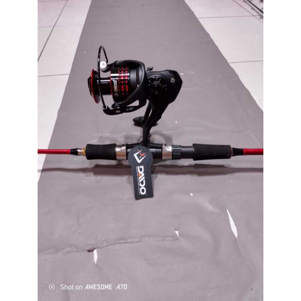 Set Joran Laut Kuat 15kg + Reel Daido ares 6000