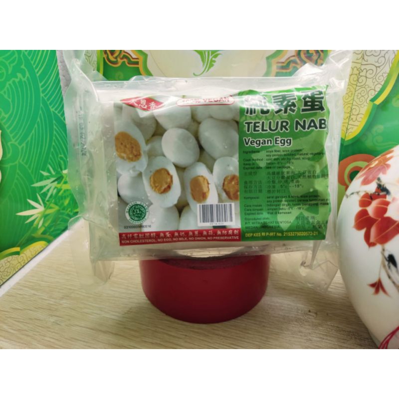 

TELUR BULAT ROUND EGG VEGETARIAN TIAN EN XIANG 320GR