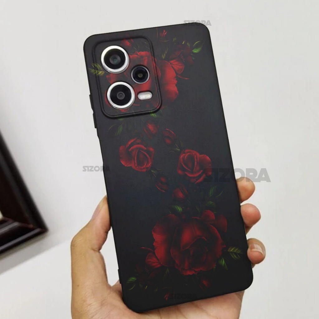 SIZORA OFFICIAL - BG96- GAMBAR BUNGA CASING HP READY FOR XIAOMI REDMI 10 / REDMI 10C / REDMI NOTE 10