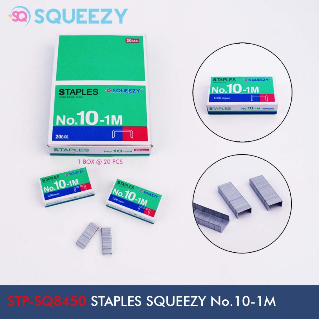 

Isi Staples Squeezy No. 10-1M | Isi Stapler Squeezy 10-1M