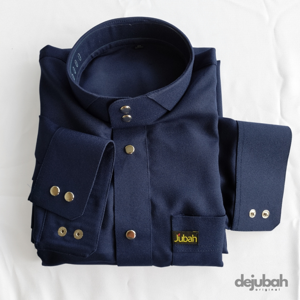 DeJubah - Qatari Gamis Jubah Pria Slimfit Dewasa-DONGKER