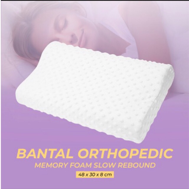 Bantal Orthopedic Memory foam Slow