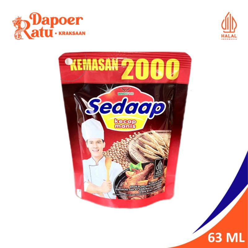 

KECAP MANIS SEDAAP 63 ML