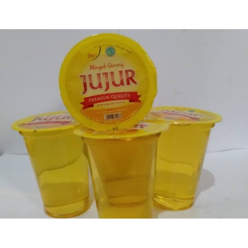 

Minyak Jujur Cup 200ml per 1Cup ( Wajib Co Bubble Wrap)