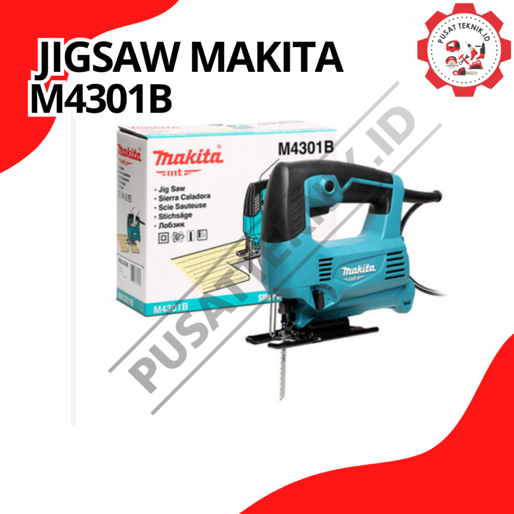 JIGSAW MAKITA M4301B / MAKTEC MT 431 MESIN POTONG KAYU TRIPLEK JIGSAW MAKTEC MT431 MAKTEC