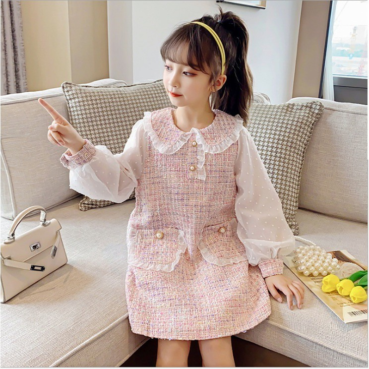 Baju Anak Cewek Import - Dress Anak Cewek Korea Style Import / Setelan Baju Anak Perempuan Korea Sty