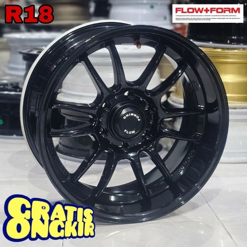 velg mobil GAZE JF LUXURY FLOW FORMING R18 velg racing mobil ring 18 Pajero Fortuner Hilux Triton St