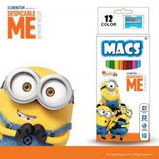 

Macs Pensil Warna Despicable Me - Minion 2 (12 colors)