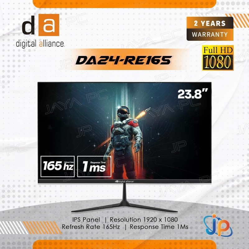Monitor Digital Alliance LED IPS DA24-RE165 - Full HD 24" Inch