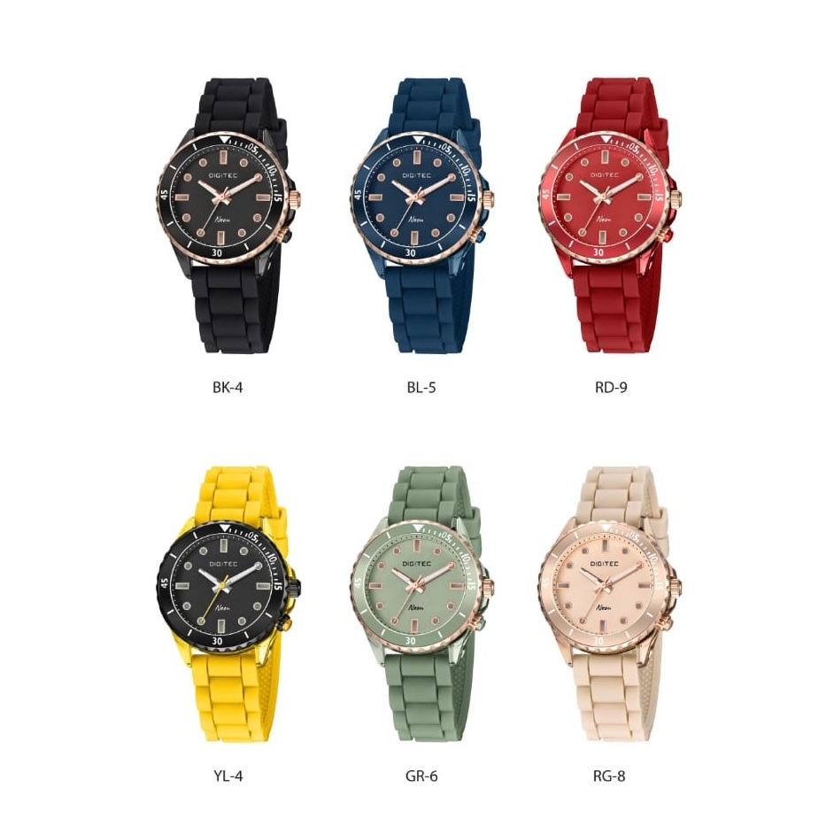 JAM TANGAN WANITA DIGITEC BDN-9102T BDN 9102T ORIGINAL
