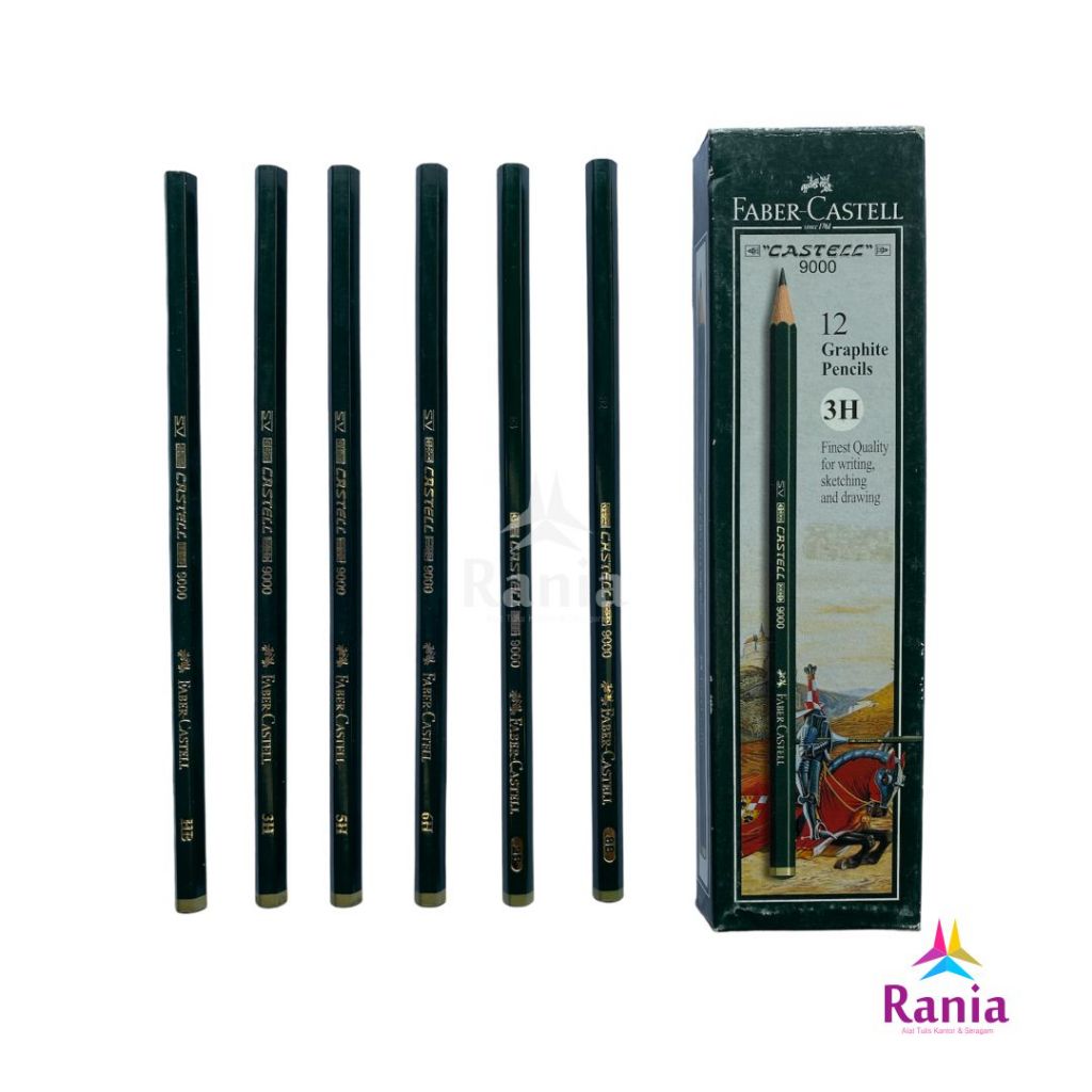 

Pensil Faber Castel 2B / 8B / HB / 3H / 5H / 6H /PCS