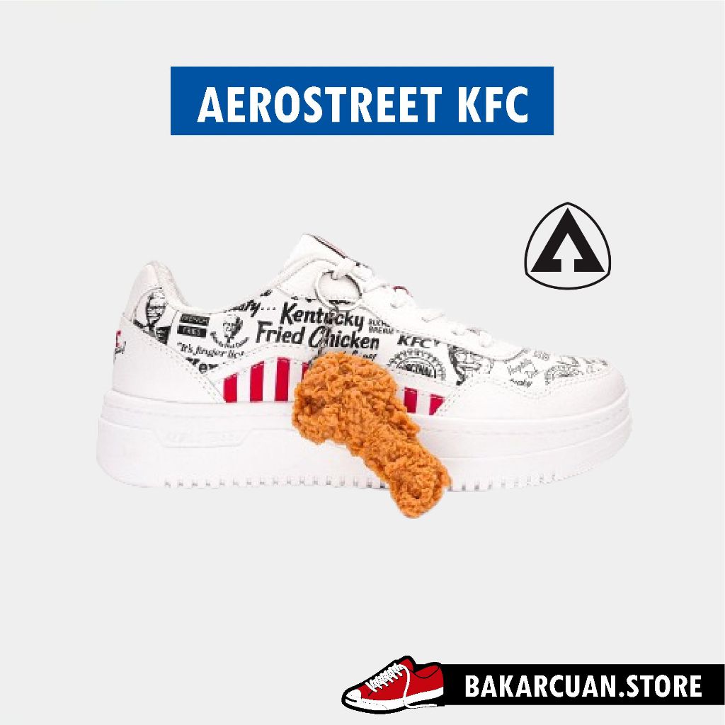 Aerostreet x KFC Merah / Putih / Aerostreet KFC Merah / Putih / Aerostreet Paddlpe Pop / Aerostreet 