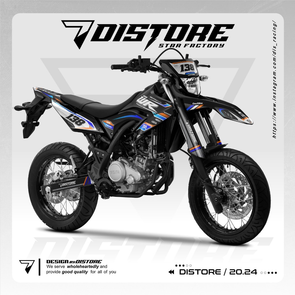DECAL STIKER YAMAHA WR 155 FULL BODY PREMIUM