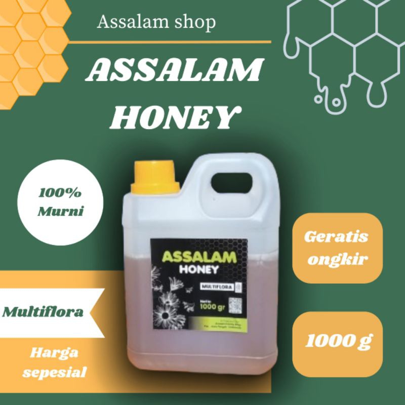 

madu super multiflora 1kg,100%murni