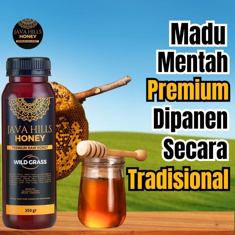 

Java Hills Honey Madu Wild Grass Asli Murni Premium Bisa COD Bayar Ditempat | Javahills Honey