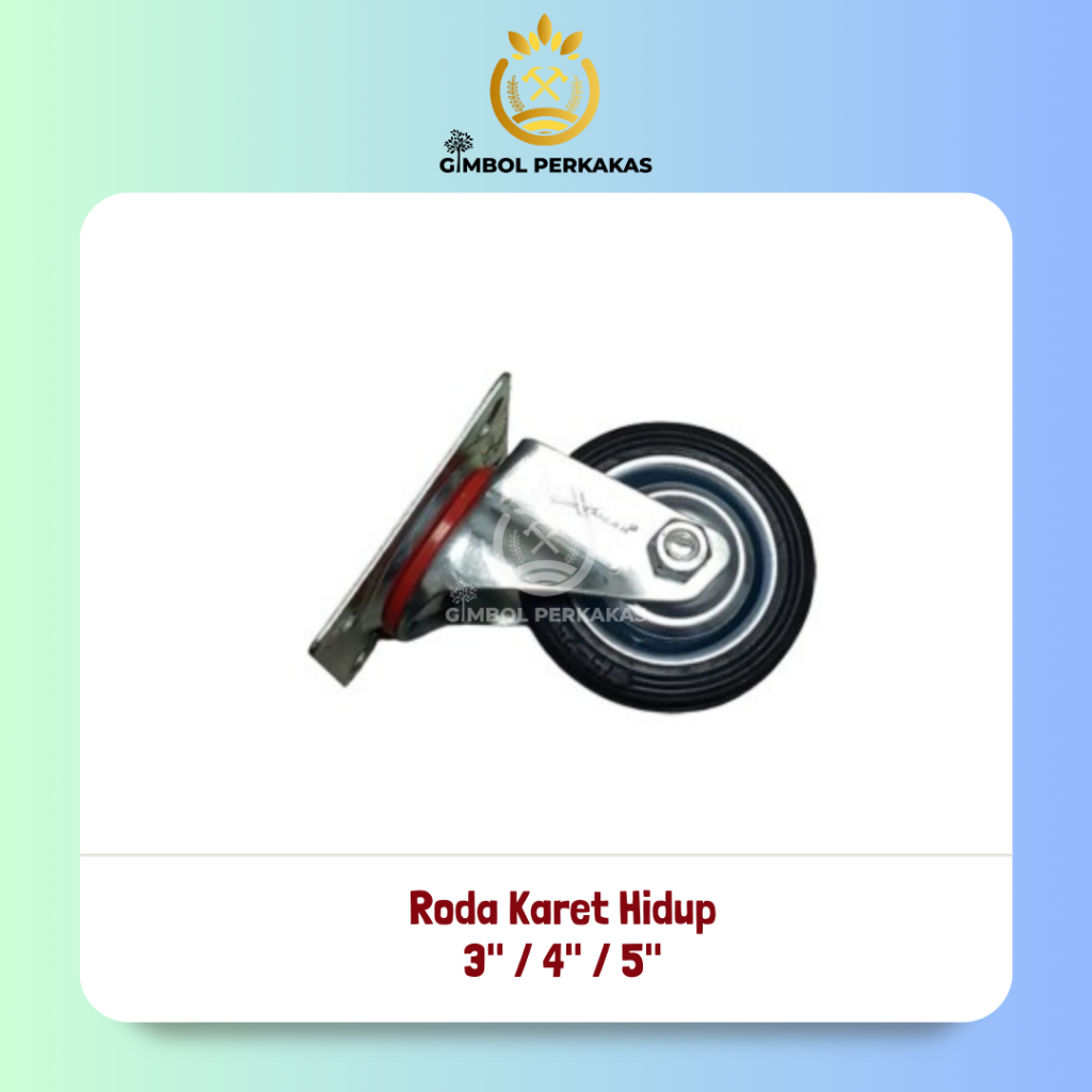 Roda Karet Hidup | Roda Karet SSS | Roda Karet Triple S