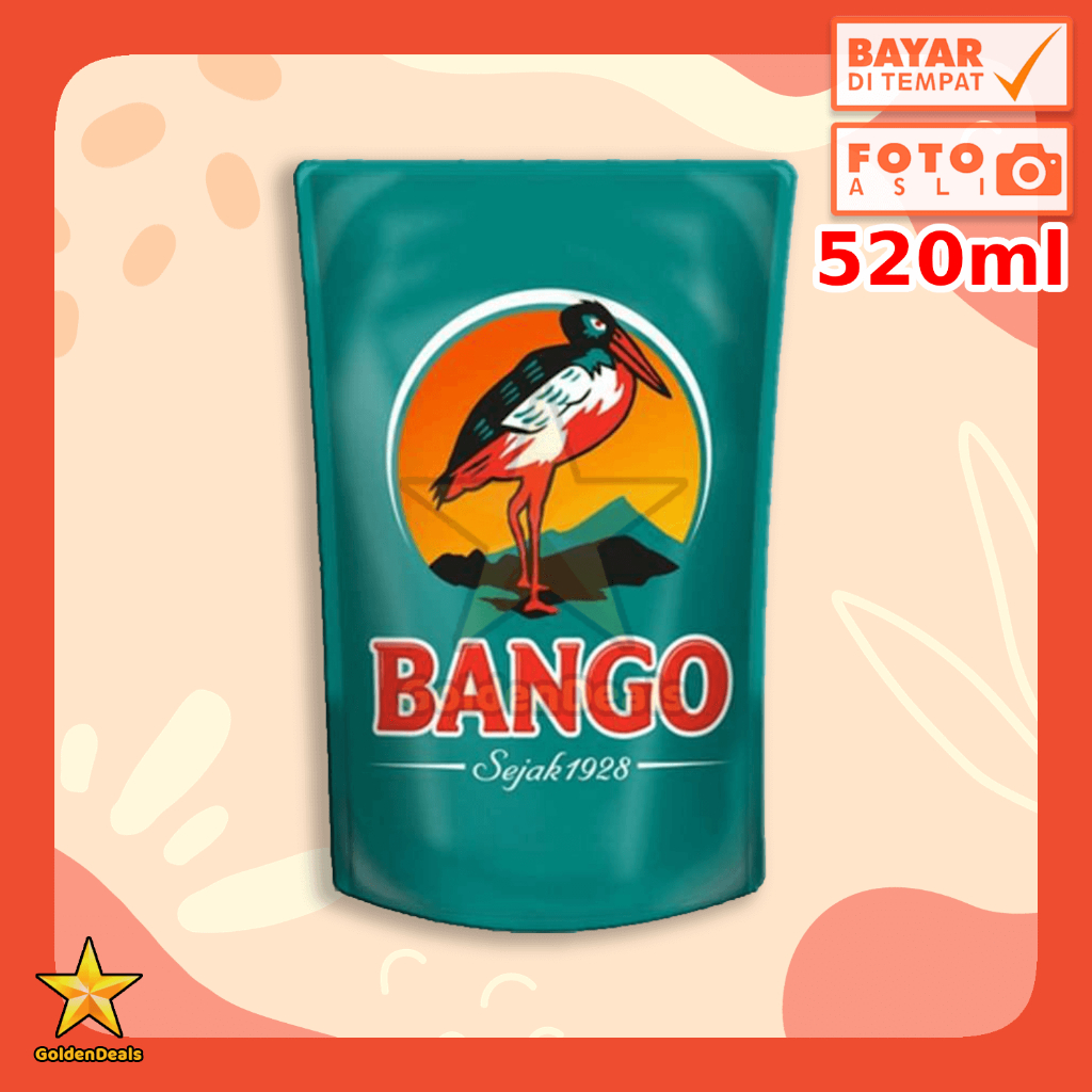 

[520 Mililiter] Bango Kecap Manis Soy Sauce Refill 520 ml