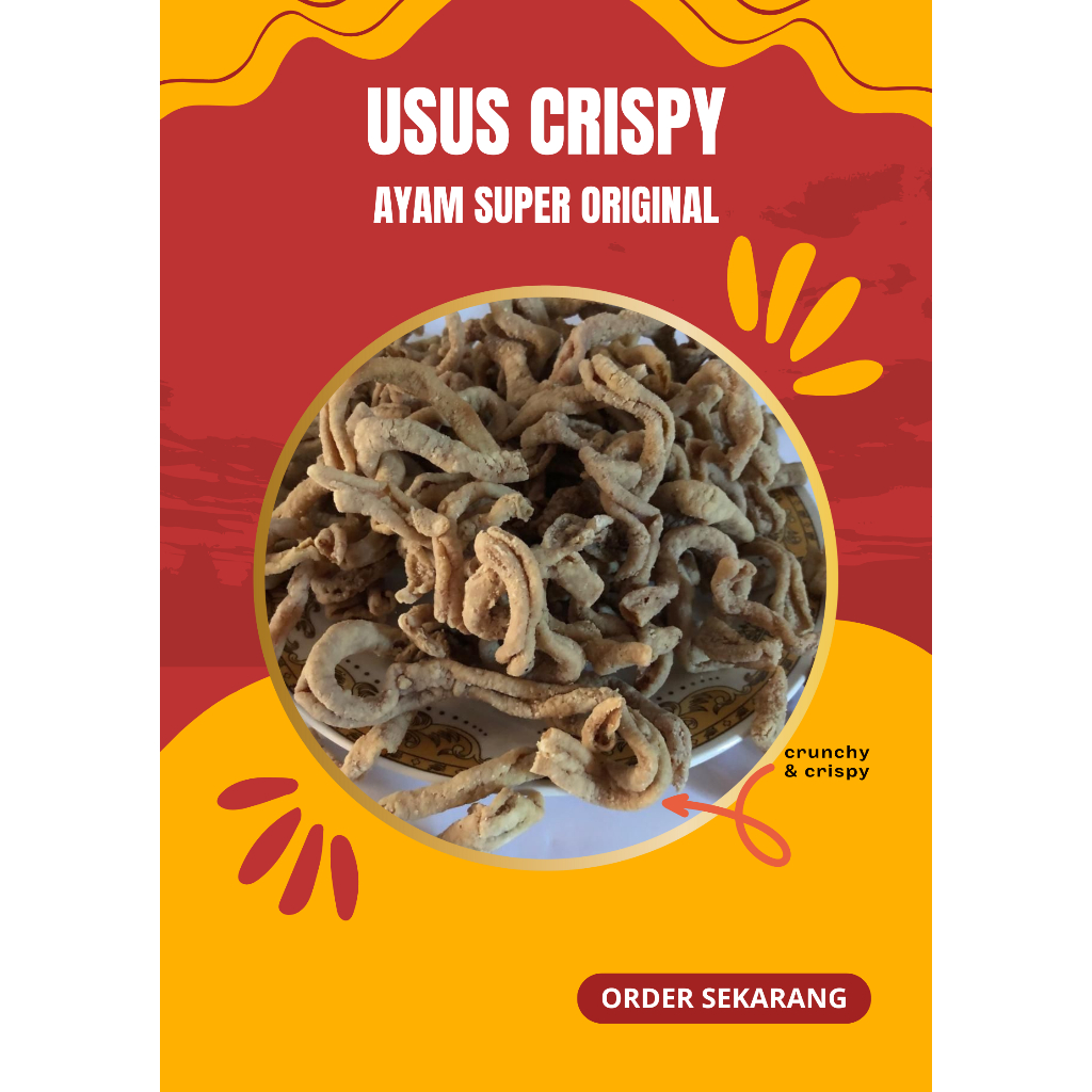 

KRIPIK USUS ORIGINAL 1KG CRSPY