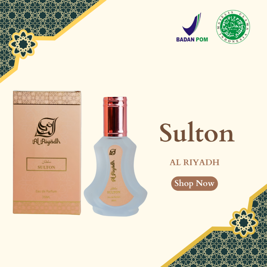 Parfum Al Riyadh Sulton | Sulton | Parfum Arabian | Parfum EDP | Parfum Tahan Lama | 35 ML