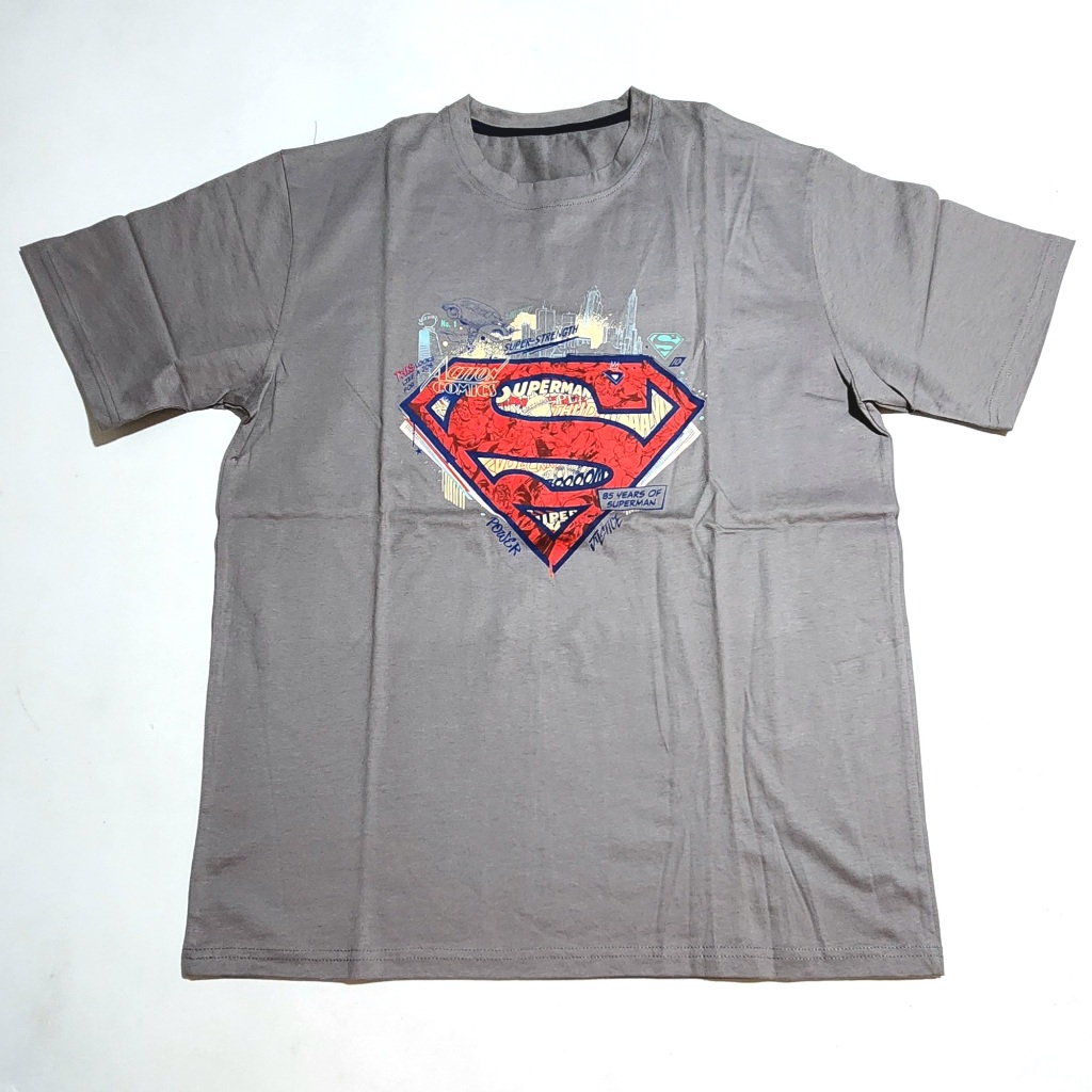 Baju TShirt Kaos Atasan Pria Laki-Laki DC Comic Superman Aquaman