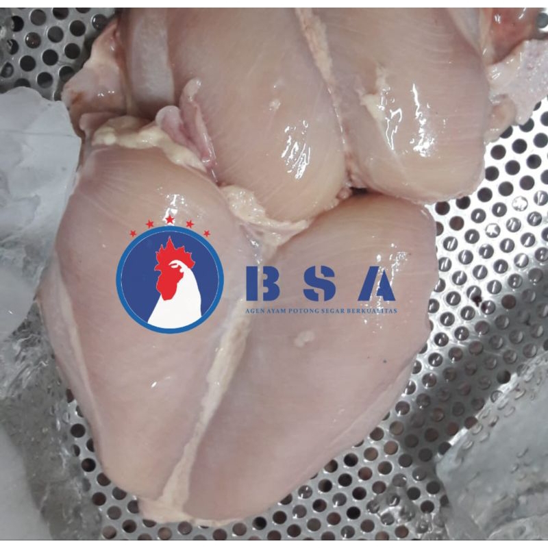 

Dada ayam fillet 1kg /Boneless dada ayam 1kg/Daging dada ayam tanpa tulang