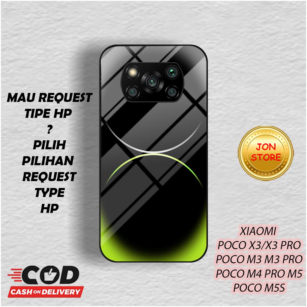 (CMM 5) Sofcase Case Glossy Kilau Untuk POCO X3 X3 PRO X3 NFC M3 M3 PRO 5G M4 PRO M5 M5S Moitf Anime
