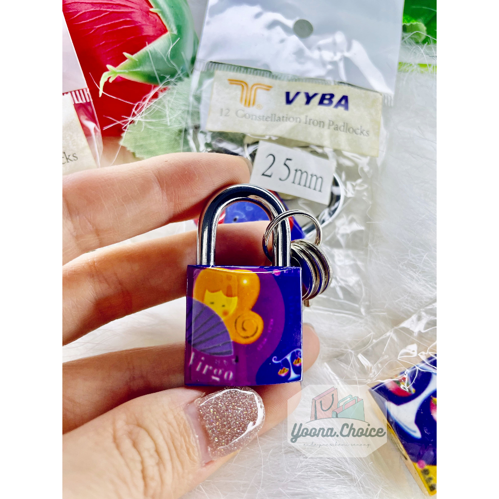 GEMBOK KOPER // GEMBOK KOPER KECIL // GEMBOK KECIL // GEMBOK VYBA // GEMBOK 25MM // GEMBOK ZODIAK