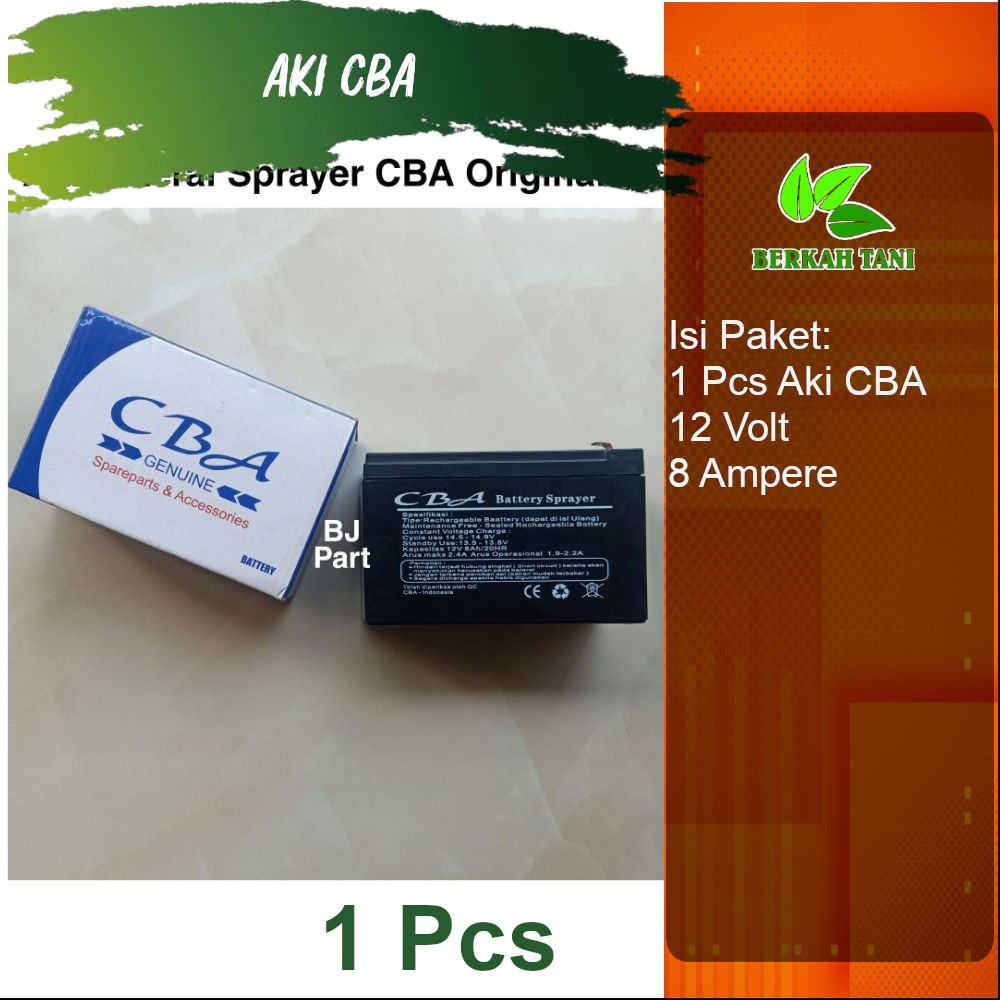 Aki Kering Aki Sprayer Elektrik 12 Volt 8 Ah