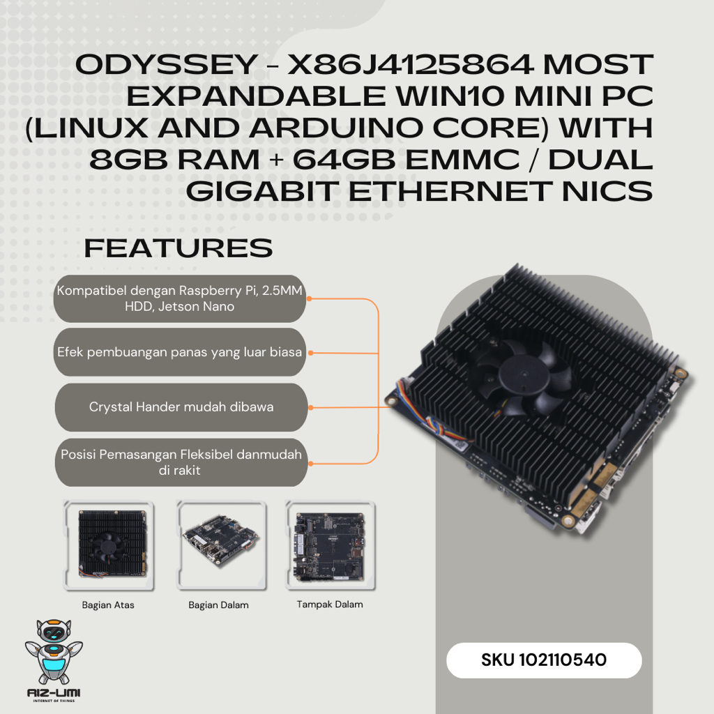 ODYSSEY with 8GB RAM + 64GB eMMC