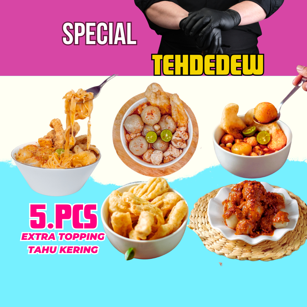 

TEHDEDEW baso aci KWETIAU Cilok BAKSO ACI TAHU