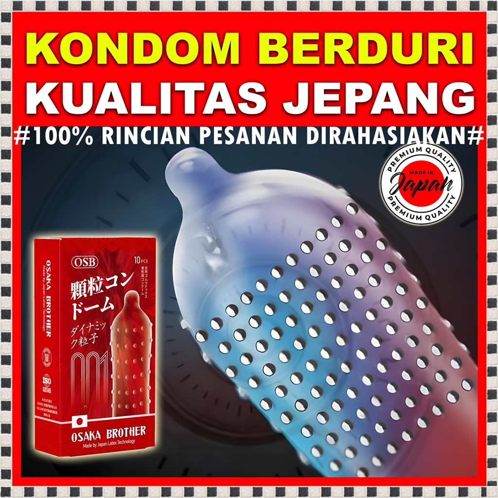 Kondom OSB TERLARIS di Shopee - ORI Banyak Varian Favorit Wanita - Gerigi Pipa Dot Sisik Textur Tipi