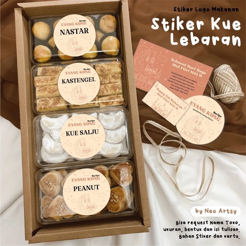 

Stiker Toples Kue Lebaran | Stiker Produk | Stiker OLSHOP | Stiker Label Kemasan | Stiker Cromo