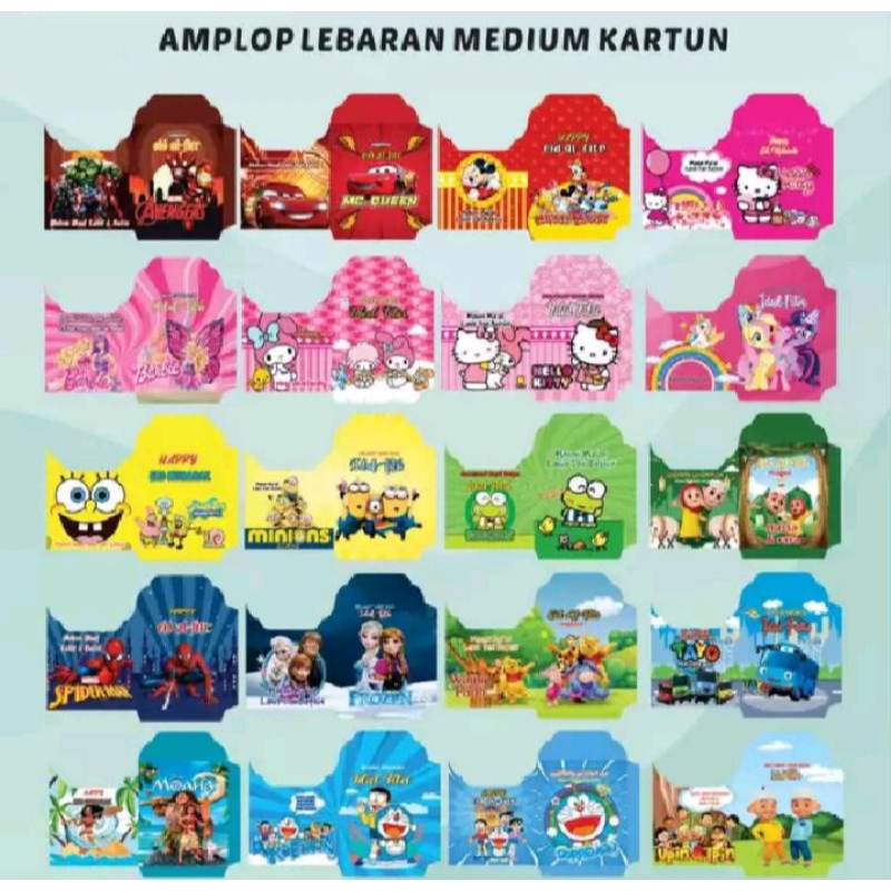 

AMPLOP LEBARAN IDUL FITRI UKURAN MEDIUM ISI 10PCS