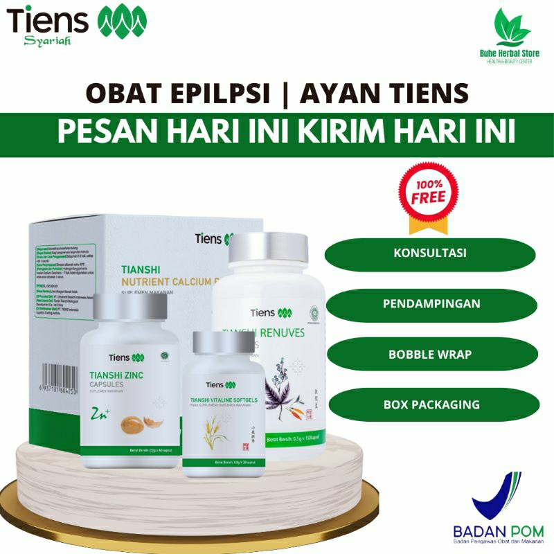 Tiens Obat Epilepsi / Ayan 100% Original By Buhe Herbal Store