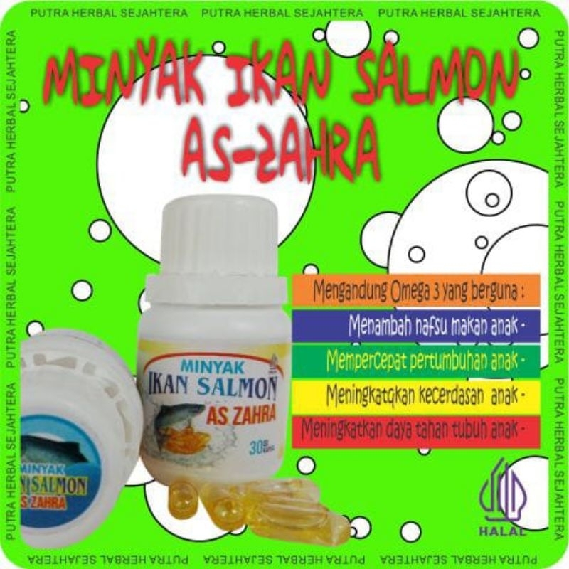 minyak ikan salmon isi 50/squalene salmon isi 50/minyak ikan salmon