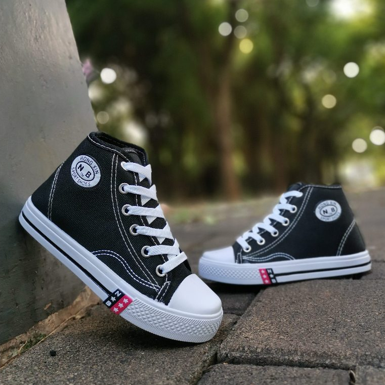 CUCI GUDANG Sepatu Sekolah Anak Laki Laki Sepatu Anak Sekolah NB Tinggi Sepatu Sekolah Anak SD SMP